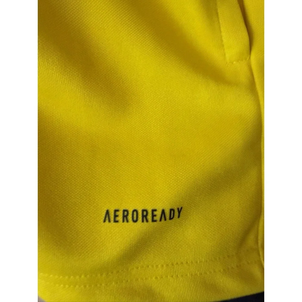 New Seattle Sounders Bruce Lee Jacket Mens M Yellow Black Adidas Aeroready MLS